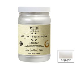 Esmalte al agua 946 ml Modern Masters blanco perla satín satín Rust-Oleum