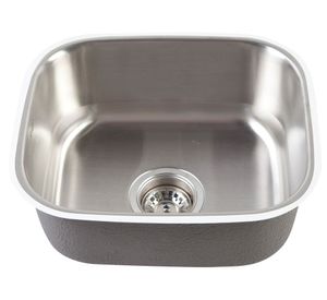 Lavaplatos empotrado 44.5x41 cm Cubus FDV