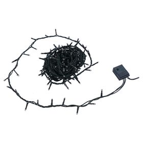 Guirnalda navidad LED 200L luz rojo