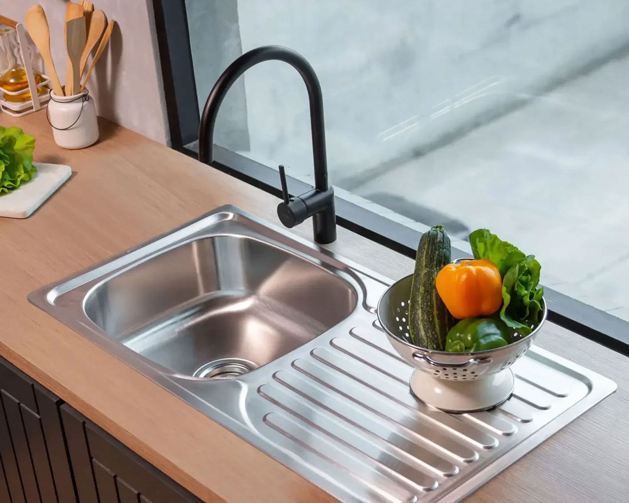 Lavaplatos Sobreponer Urban 86x43.5 cm FDV