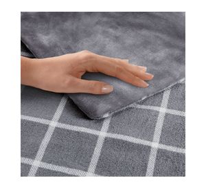 Manta eléctrica 95x150 cm gris Scaldasonno