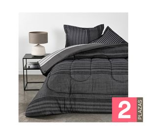 Plumón microfibra Diagonals diseño 2 plazas