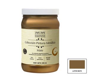 Esmalte al agua 946ml Modern Masters latón mate Rust Oleum