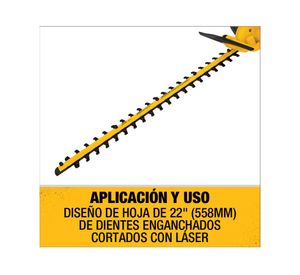 Cortasetos Brushless 22" 20V