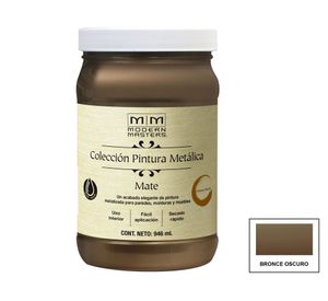 Esmalte al agua 946ml Modern Masters bronce oscuro mate Rust Oleum
