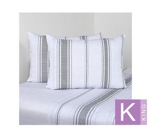 Juego sábanas king 200H Diagonals diseño