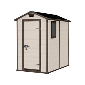 Bodega jardín Manor beige 198x130x192 cm