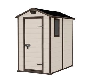 Bodega jardín Manor beige 198x130x192 cm