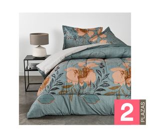 Plumón microfibra Glow diseño 2 plazas