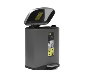 Basurero 6 litros Soft gris EKO