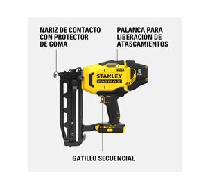 Clavadora inalámbrica 20V SCN616-B2 Stanley