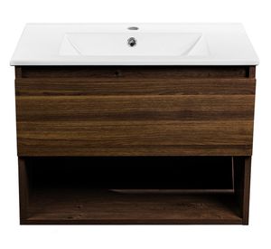 Mueble vanitorio Belle Roble 60 cm + cubierta