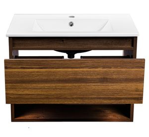 Mueble vanitorio Belle Roble 60 cm + cubierta