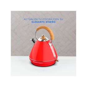 Hervidor Design rojo 1.7 lt