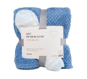 Set Manta + calcetas lavanda