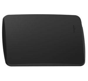 Placa ciega Miluz metal grafito Schneider Electric