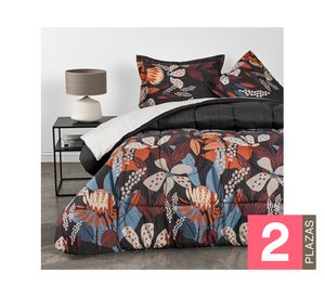 Plumón microfibra Branch diseño 2 plazas