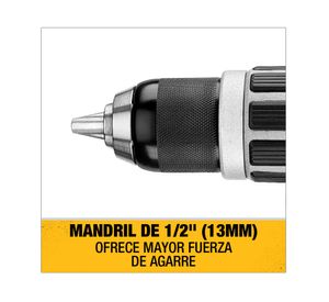 Taladro percutor 20V 13mm DCD796B Dewalt