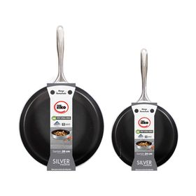 Pack 2 sartenes Silver industrial 24/28 cm