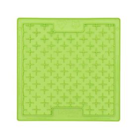 Plato silicona perro verde Lickimat