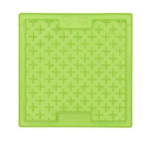 Plato silicona perro verde Lickimat