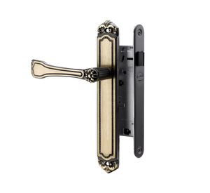 Cerradura embutida manilla libre paso bronce Barroca B40 Poli