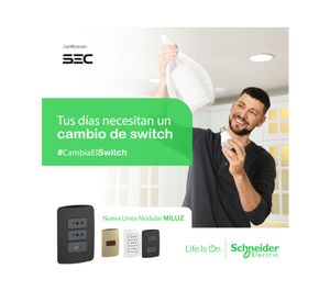 Tapa doble Miluz grafito Schneider Electric