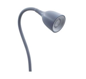Lámpara de escritorio LED luz día Albert gris