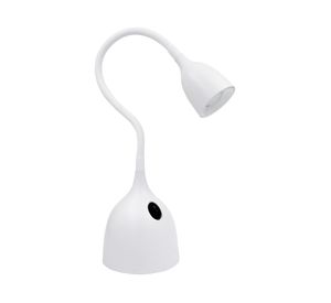 Lámpara de escritorio LED Luz día Albert blanco