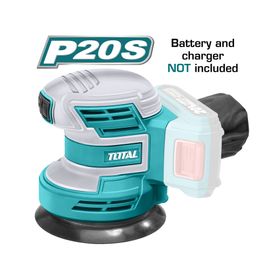 Lijadora orbital 20V 125 mm TROSLI2001 verde