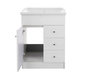 Mueble vanitorio 60 cm B60-PHNB+F-60 blanco Domsa