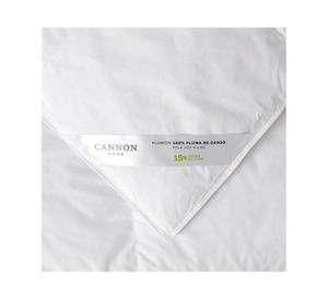 Plumón 2 plazas pluma Goose Down blanco Cannon Home