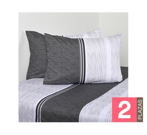 juego de sábanas 2 plazas 200 hilos Moka Cannon Home