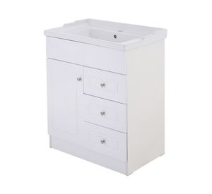 Mueble vanitorio 70 cm B70-PHNB+F-70 blanco Domsa