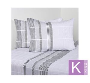 juego de sábanas King 200 hilos Express Cannon Home