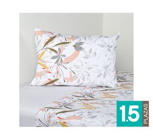 juego de sábanas 1.5 plazas 200 hilos Kiki Cannon Home