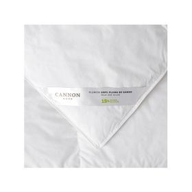 Plumón 1.5  plazas pluma Goose Down blanco Cannon Home