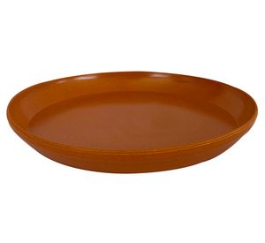 Plato Biodegradable Actual/Clásico terracota 2.5x22x22 cm