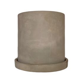 Macetero Cilindro cemento 3 piezas Decogreen