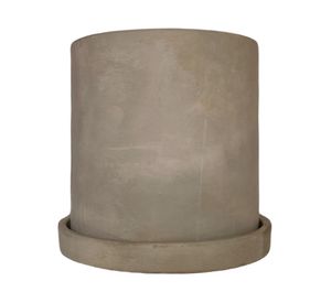 Macetero Cilindro cemento 3 piezas Decogreen