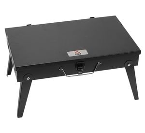 Parrilla a carbón Portátil negro