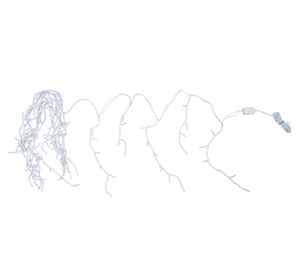 Cascada 100L LED luz c谩lida