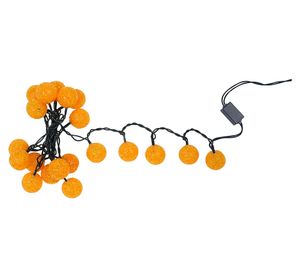 Guirnalda navidad LED 20L luz blanca cálida esferas