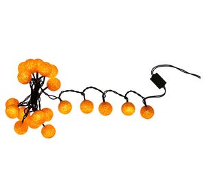 Guirnalda navidad LED 20L luz blanca cálida esferas