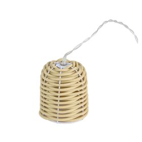 Guirnalda LED rattan 8L