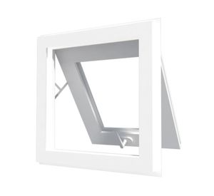 Ventana PVC 60x120 cm Termopanel con gas Argón blanco