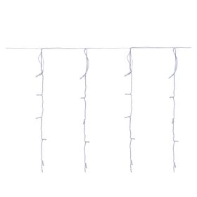 Cortina solar exterior 240LED luz cálida