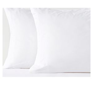 Juego de sábanas 2 plazas 300 hilos White blanco