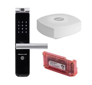Cerradura digital YMF40A + Zigbee + Hub Connect