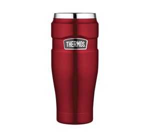 Termo para agua King rojo 470 ml